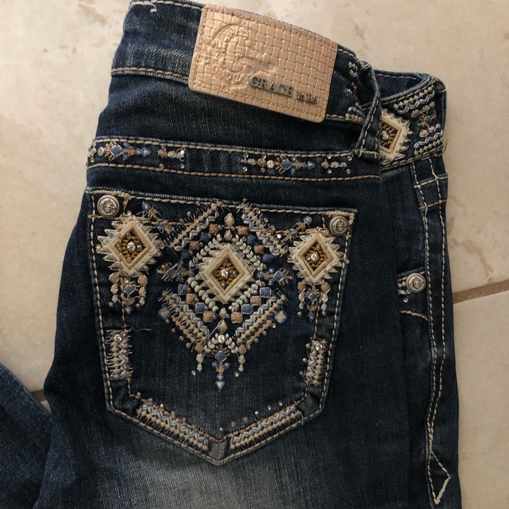 Grace blue jeans